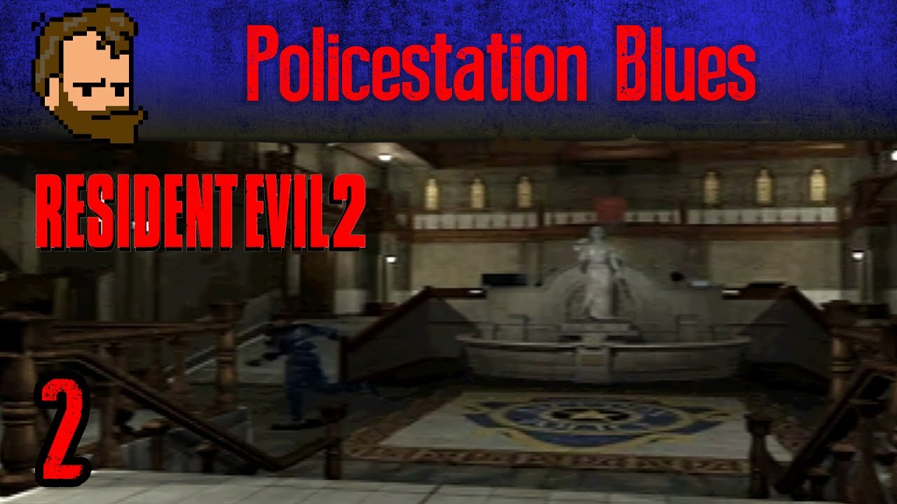 Police Station Blues - Let's Play Resident Evil 2 (Leon) (PS1) - ep2