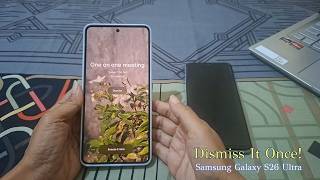 How to Dismiss a Calendar Alert on All Devices (Samsung Galaxy S26 Ultra)