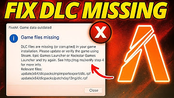 FiveM-gamebestanden ontbreken in DLC Steam | DLC-bestanden ontbreken of zijn beschadigd FiveM