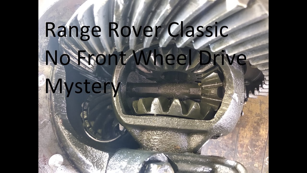 Range Rover Diff Models Range Rover Classic Restoration. Front Differential Mystery - YouTube