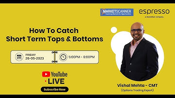 How To Catch Short-Term Tops & Bottoms with Systematic Trader Vishal Mehta,CMT