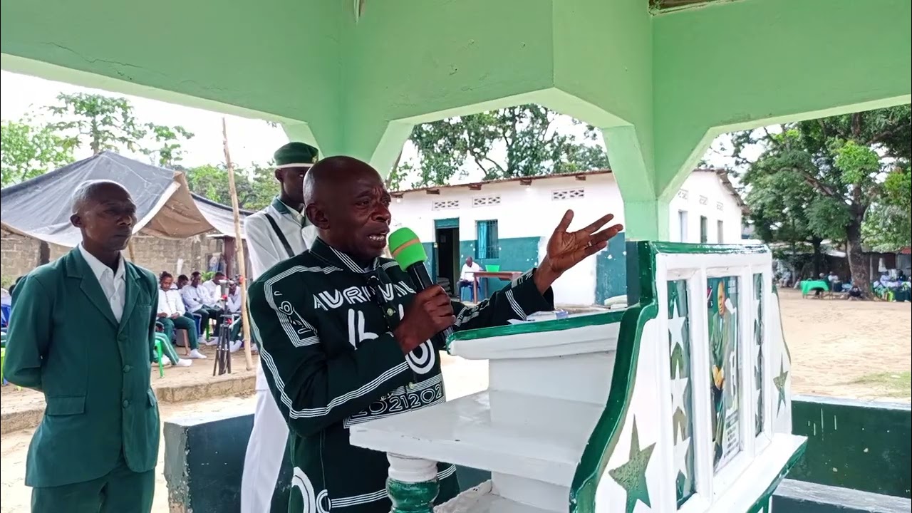 Modération de papa pasteur dent la paroisse de kindele