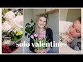 VLOG: A Solo Valentines, Standing Up for Myself + Feeling More Productive