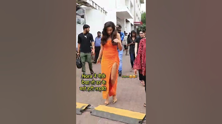 लड़की डर के मारे हटी 😂😍. #norafatehi #Shorts #jasus007 #bollywood