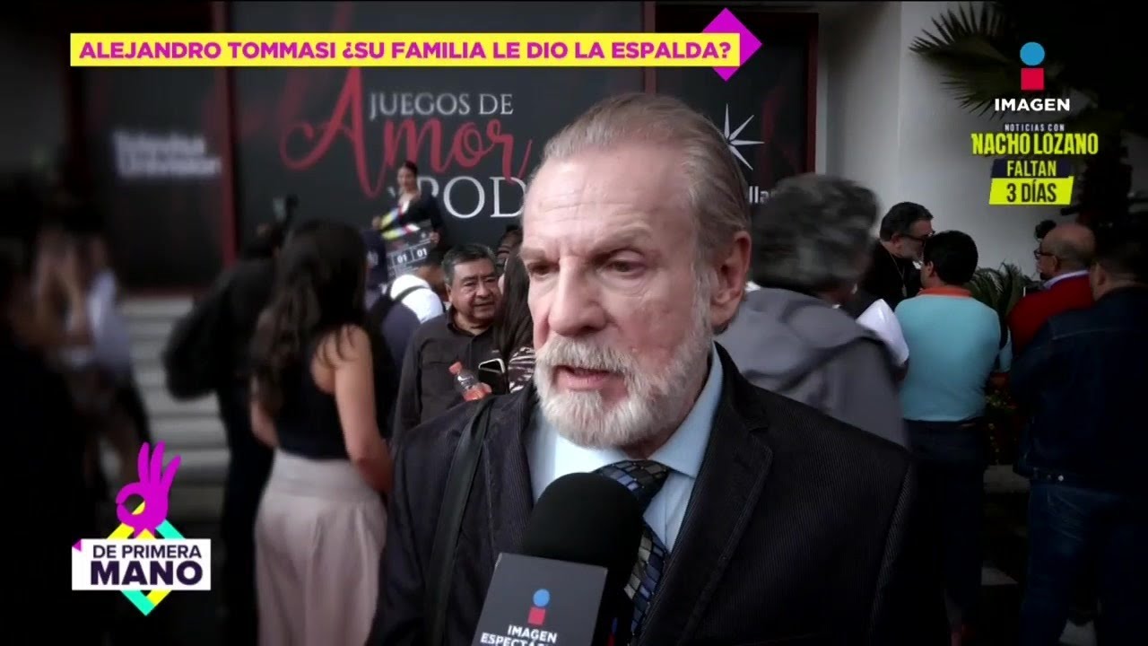 Alejandro Tomassi REVELA si su FAMILIA lo RECHAZÓ por su orientación ...