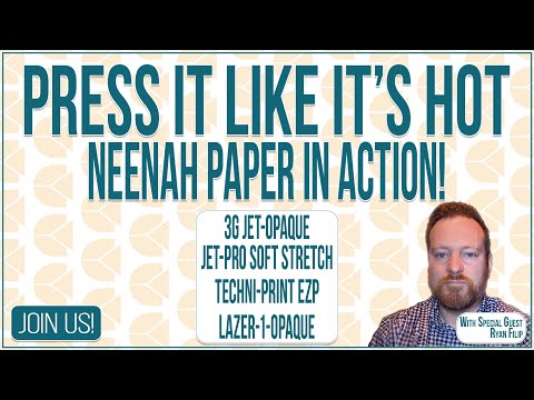 Conde Live 2025 Series Presents - Press It Like It’s Hot: Neenah Paper In Action