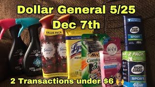 Dollar General 5\/25 Savings| Under $6 🎉 All Digital Deals