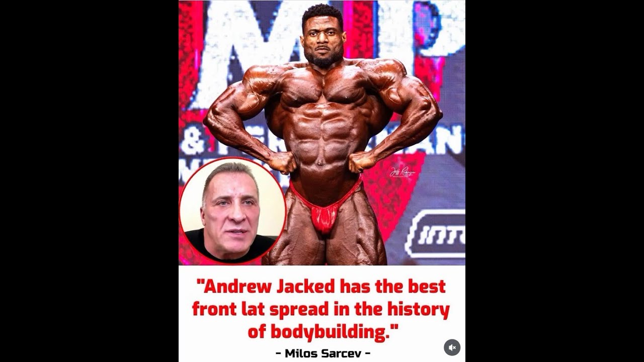 Милош утверждает, что у Эндрю Джекеда лучшая растяжка широчайших мышц спины в истории бодибилдинга