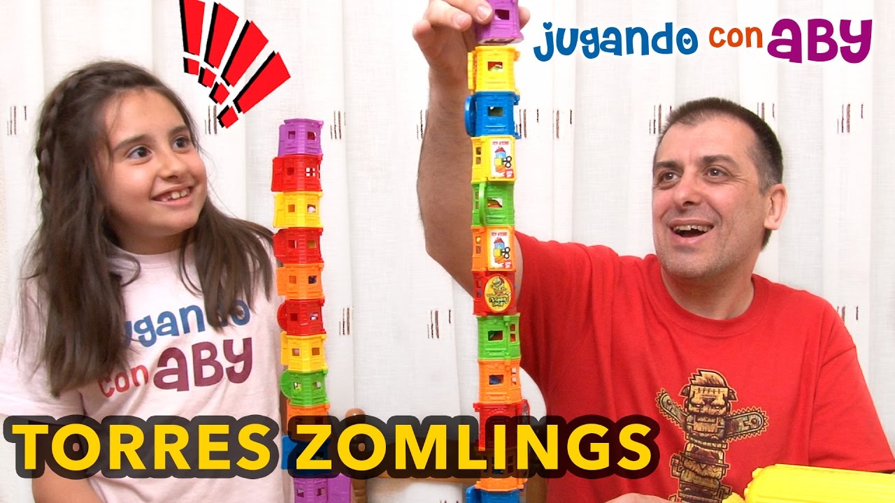 Triple RETO ZOMLINGS. ¿Quién hace la torre más grande?