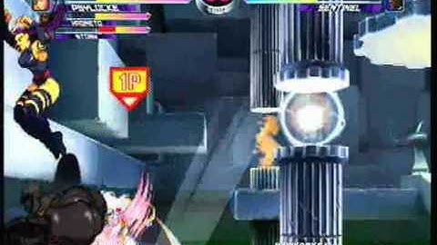 MvC2 Online (360): Brett (MSP) vs Josh 360 (Aku/Sent/Cyke) 9 .:11.9.10:.