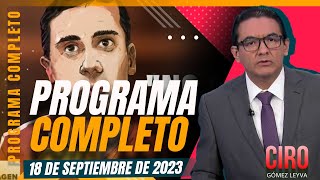 Ovidio Guzmán se declaró no culpable | Ciro Gómez Leyva | Programa Completo 18/septiembre/2023