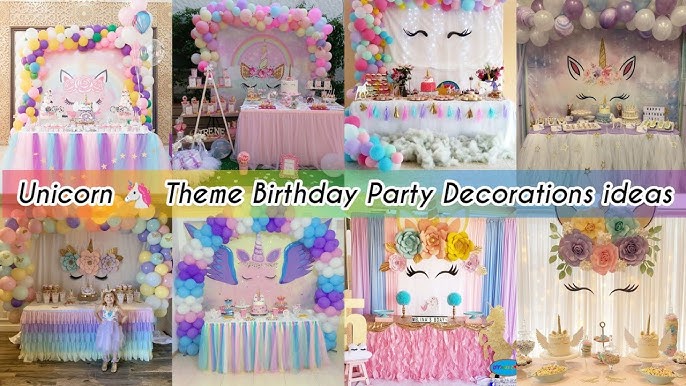 Unicorn Birthday Party Decorations - Everything you need to host your – MY  everyday deisgn