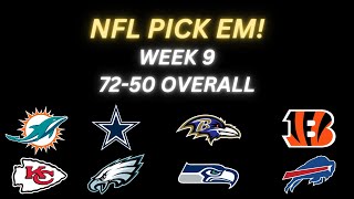 NFL Week 9 Picks, ESPN Pick Em! Plus Initial Trade Deadline Thoughts