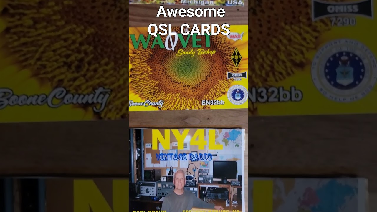 Awesome QSL CARDS
