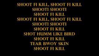 Video thumbnail of "Tommy Lee Sparta - Shooti Shooti (Shoot Fi Kill) Lyrics [MTR Riddim] November 2015"