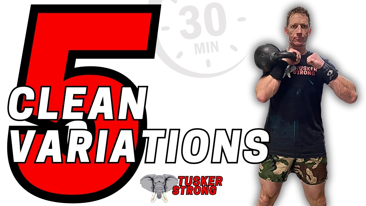 1 Kettlebell, 1 Exercise: 5 Clean Variations for Full-Body Strength ...