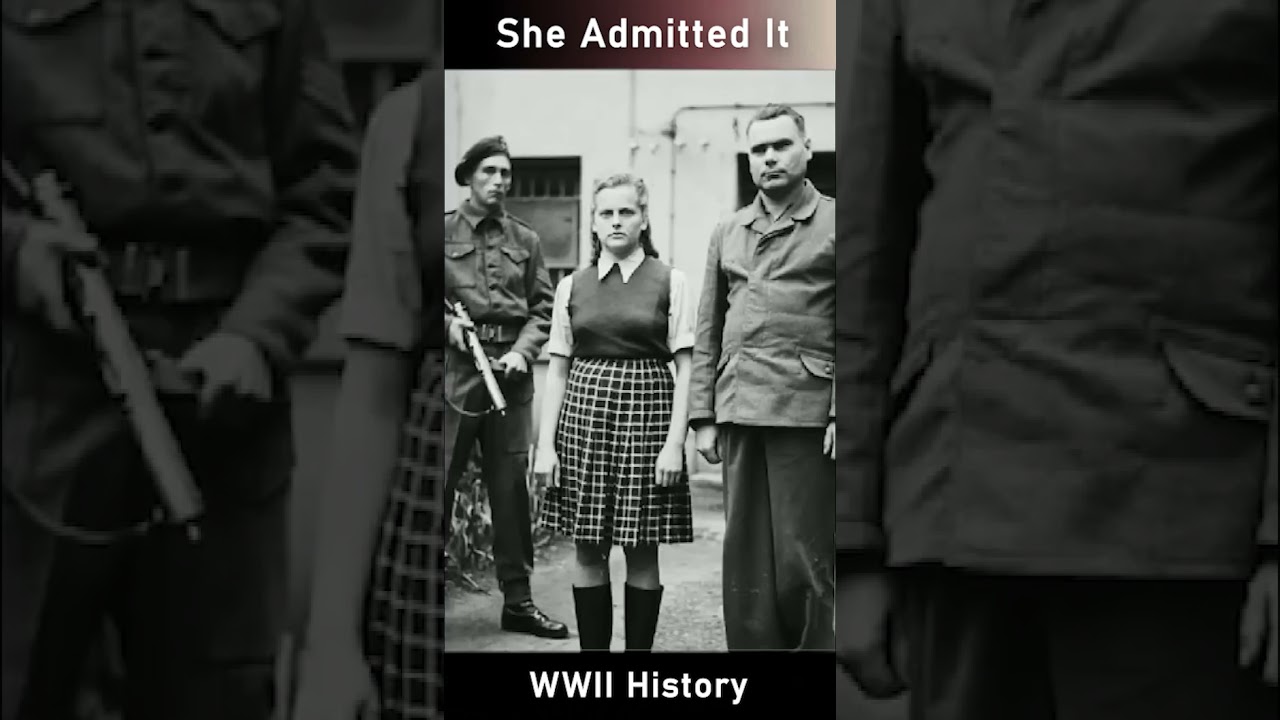 The Chilling Confession of Captured Nazi Guard Irma Grese