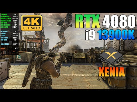 Gears of War 3 PC Gameplay | Xenia Canary 2023 | Xbox 360 Emulator | RTX 4080 | i9 13900K | 4K 60FPS