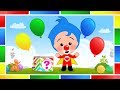 Canción de los Colores con Globos | Aprender Los Colores con La Caja Mágica de  Plim Plim