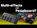 What's Better?  Individual Pedals or a Multi-Effects?