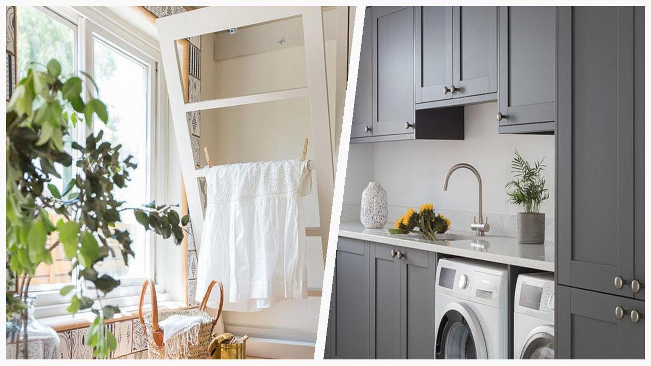 Maximize Space: Stylish Laundry Room Hacks with Cabinets | Designer ...