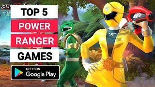 Top 5 Best High Graphics POWER RANGER Games For Android || Best Power Ranger Games For Smartphone screenshot 2