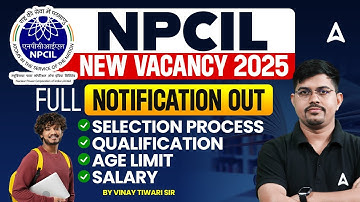 NPCIL New Vacancy 2025 OUT | NPCIL Deputy Manager & JHT Vacancy | Salary, Eligibility, Age Limit