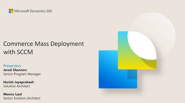 Commerce Mass Deployment with SCCM (System Center Configuration Manager) - TechTalk