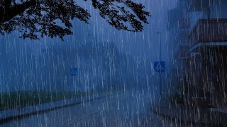 Barulho de Chuva para Dormir Profundamente - Som de Chuva Torrencial Vento e Trovões #1 White Noise