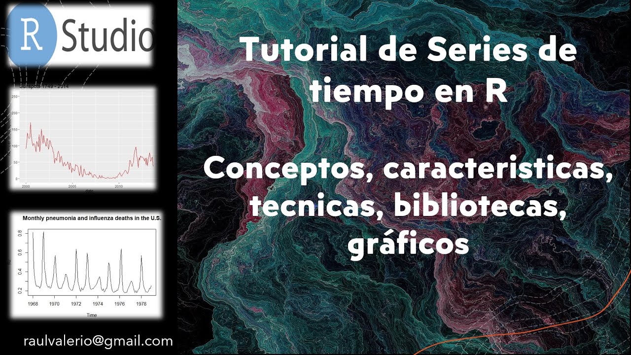 Series de Tiempo Tutorial en R: Conceptos Tecnicas Prediccion | Analisis y ciencia de datos RStudio