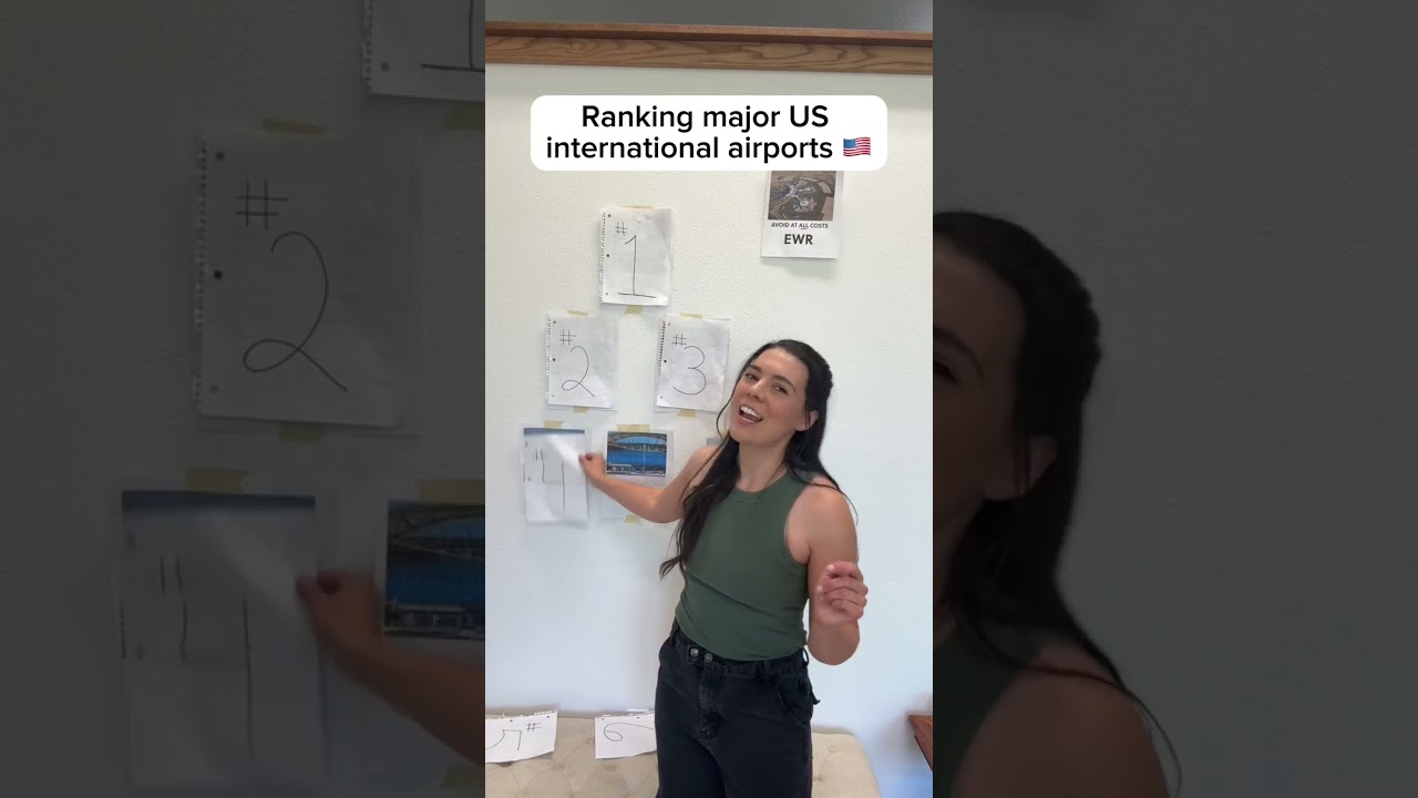 Major US International Airports Ranked 🏆️