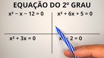 EQUAÇÃO DO 2° GRAU EM APENAS 10 MINUTOS | Prof.Marcelo