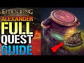 Elden ring alexander full questline how to get the shard of alexander all jar locations  guide