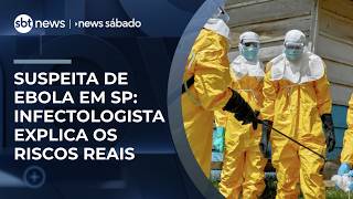 Caso suspeito de Ebola em SP: infectologista explica riscos e próximos passos | #NewsSábado
