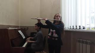 Уилл Попп. Венгерский танец #1.  Исполняет Марианна Волкова(флейта).