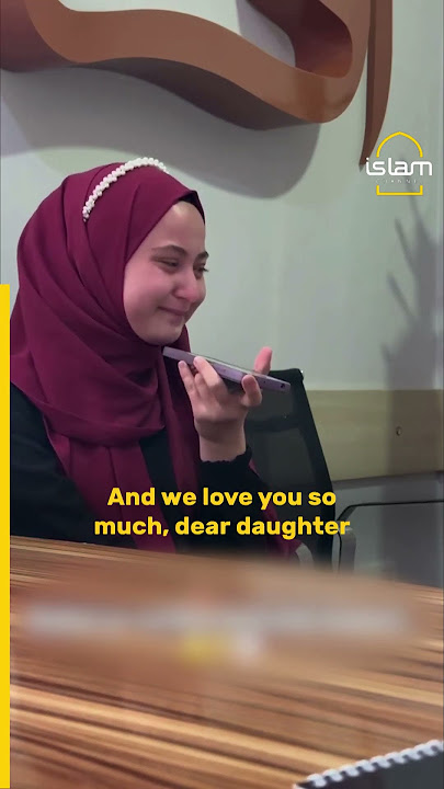 Emotional call: Daughter tells her father she’s now a hafiz of the Quran | Islam Channel