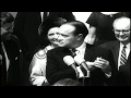 United States President John F Kennedy honors Bob Hope at White House in Washingt...HD Stock Footage