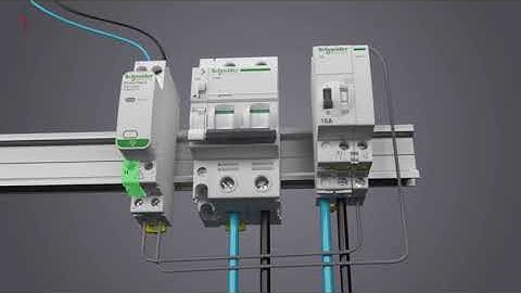Schneider Electric wiring example of a PowerTag Control 2 Digital Inputs module