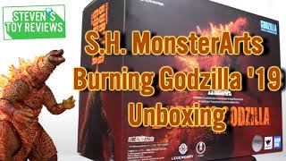 S.H. MonsterArts Burning Godzilla 2019 Unboxing