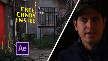 How to do 3D tracking and Typewriter effect combined. After Effects! Step by step!