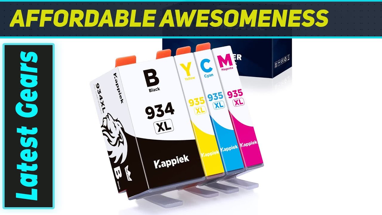 Kappiek 934XL 935XL: самая умная альтернатива чернилам HP для Officejet Pro!