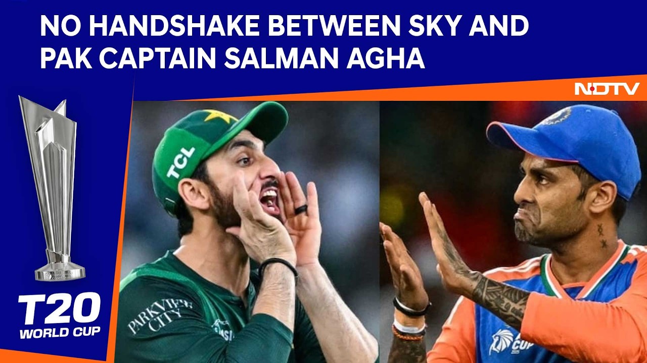 India Vs Pak Toss | No Handshake As Pak Captain Salman Agha Opts To Bowl vs India