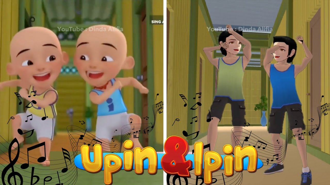 Tiru Aksi Upin Ipin Terbaru Muzikal Kampung Durian Runtuh Youtube