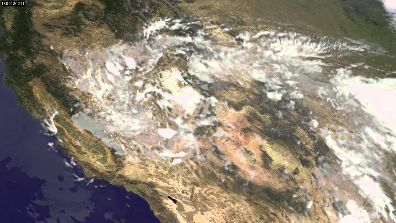 New Satellite Animation Shows Colorado Monsoon