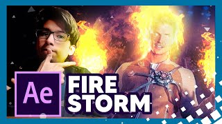 How to create the 🔥FIRESTORM🔥 effect | MatMaker Tutorials