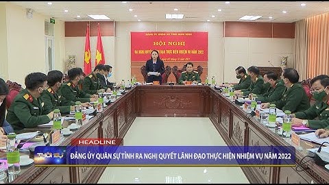 Thời sự Tối NinhBinh TV - 02/12/2021