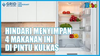 Hindari Menyimpan 4 Makanan ini di Pintu Kulkas