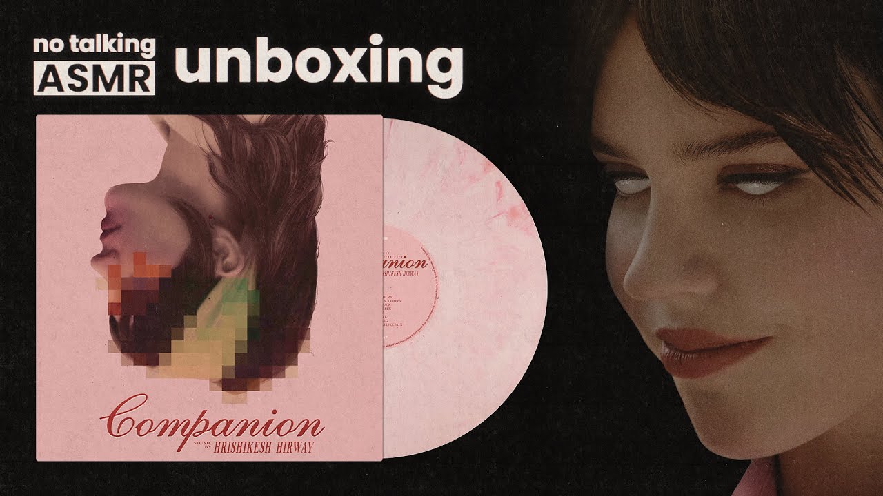 Companion Soundtrack | ASMR Vinyl Unboxing & Sleeving - No Talking