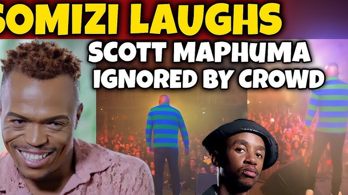 Somizi reaction towards Scott's maphuma being ignored by the crowd at cotton fest event