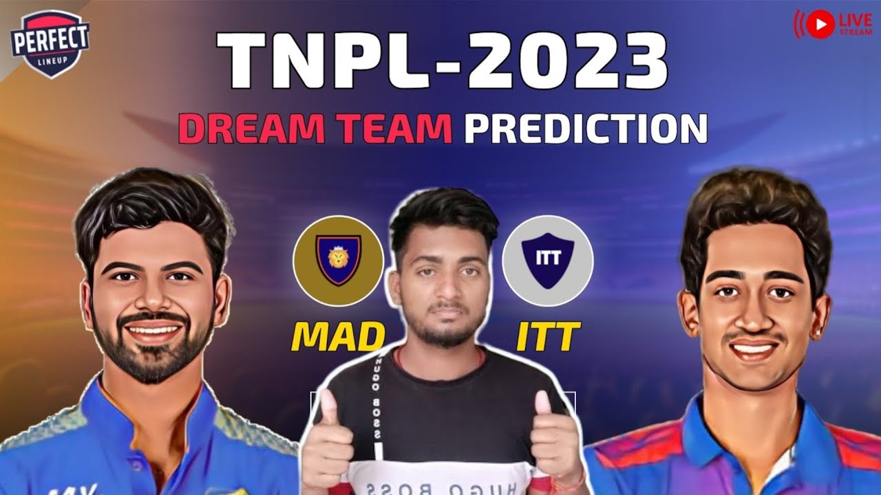 ITT vs Smp match Prediction| ITT vs Smp Dream 11 Team| Tamilnadu Premiere League 🔥